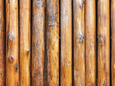 Brown wood line pattern texture background Stock Photos