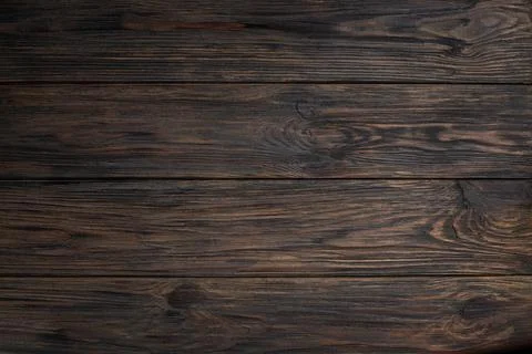 Brown wood texture. Abstract Rustic table background, top view, empty templat Stock Photos