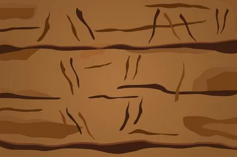 Brown wood texture background design イラスト素材