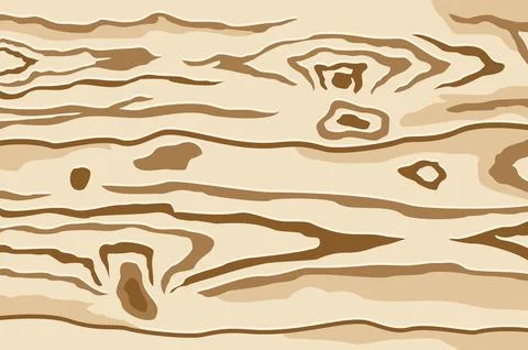 Brown wood texture background design Stock Illustration