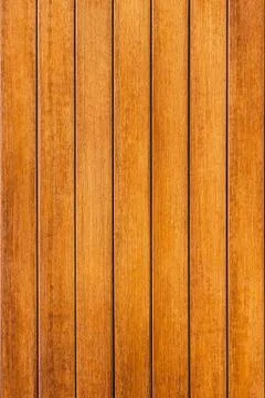 Brown Wood Wall in  Vertical Pattern,  Natural Color. Stock Photos