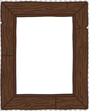 Brown wooden Stock-Illustration