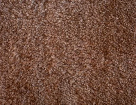 Brown wool carpet macro Stock Photos