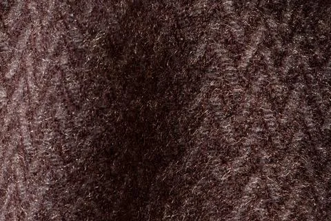 Brown wool sweater close up, wool knitted clothes texture, background fabric Stock Photos