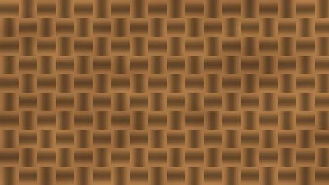 Brown woven lattice texture pattern background Stock Illustration