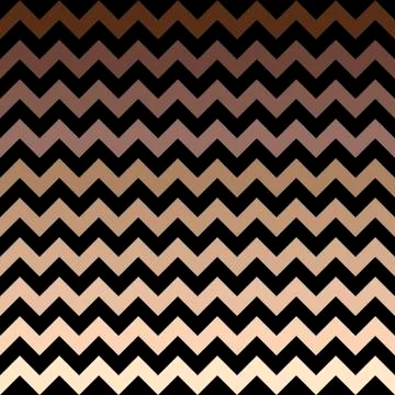 Brown yellow gradient contour abstract 3d geometrical cubes seamless pattern 스톡 일러스트