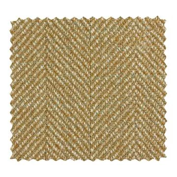 Brown zigzag fabric sample Brown herringbone fabric swatch with zig zag bo... 스톡 사진