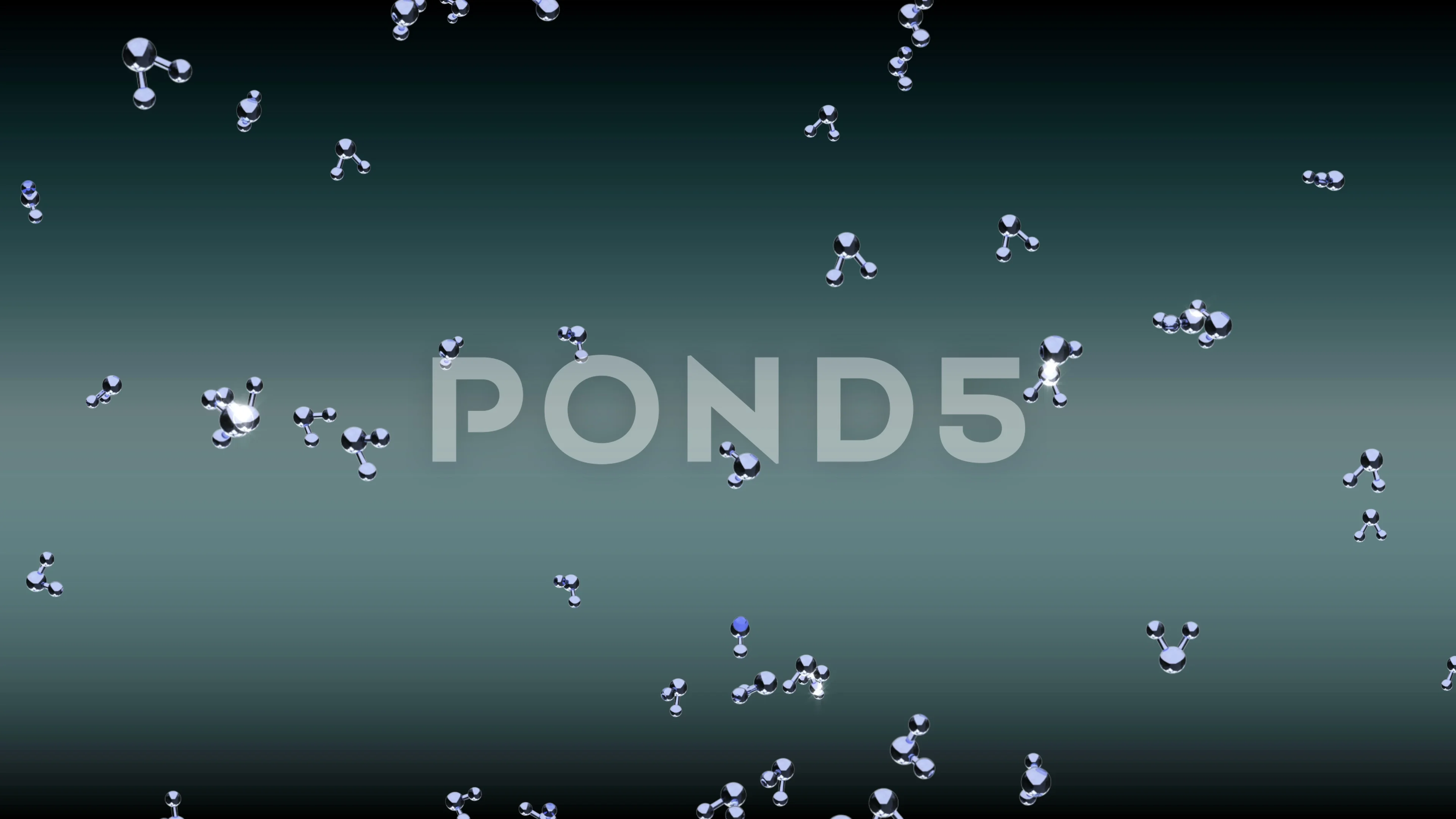 Brownian motion of molecules seamless. A... | Stock Video | Pond5