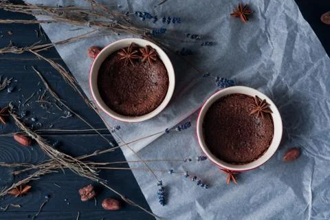 Brownie background Stock Photos