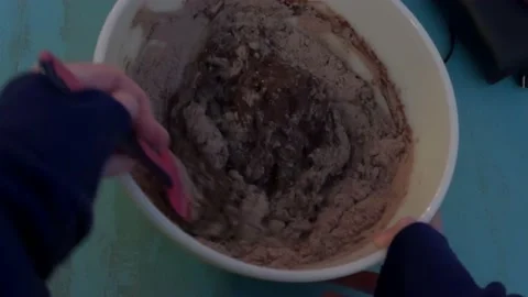 Brownie Batter Stock Footage 147103397