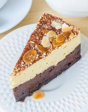 Brownie cake Stock Photos