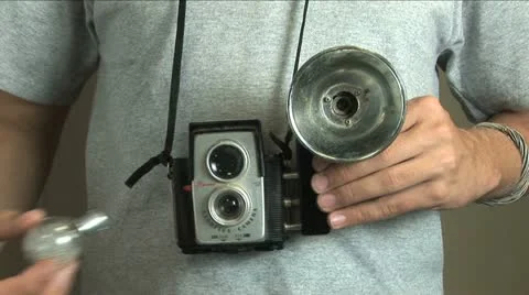 Brownie Camera Retro 2 库存影片 10916452