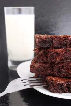 Brownies Foto stock