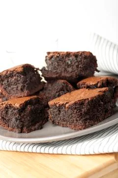 Brownies vertical Stock Photos