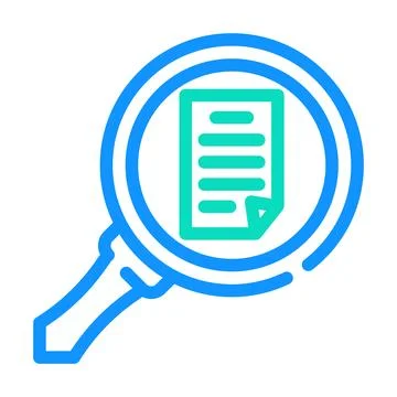 Browse folder color icon vector illustration Stock Illustration
