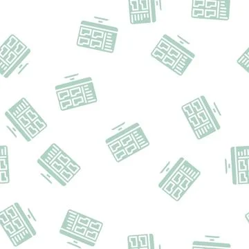 Browse folder glyph vector seamless pattern Stock Illustration