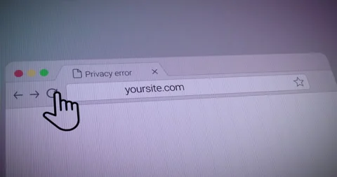 Browse the web with SSL encryption and refresh the page.Customizable URL Stock Footage 296819271
