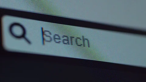 Browser bar with typed Big Data text Stock Footage 114293787