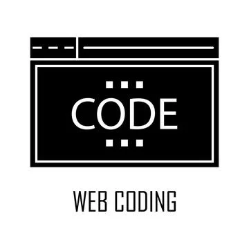 Browser coding icon. Element of Web Development for mobile concept and web apps Stock Illustration