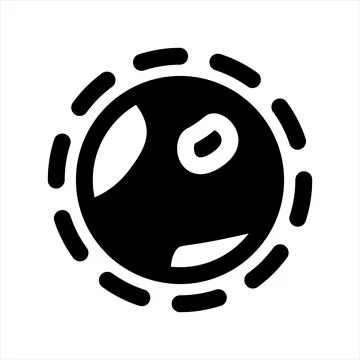 Browser glyph icon vector illustration isolated on white background Stock Illustration