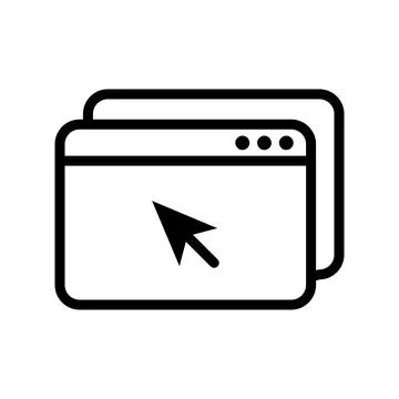 Browser icon Stock Illustration