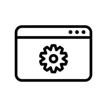 Browser icon Stock-Illustration