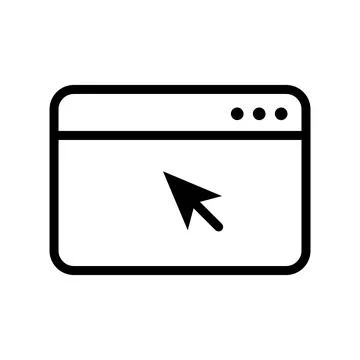 Browser icon Stock-Illustration