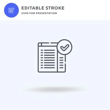 Browser icon vector, filled flat sign, solid pictogram isolated on white, logo Stock Illustration