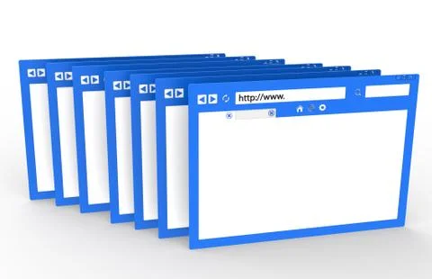 Browser Stock Illustration