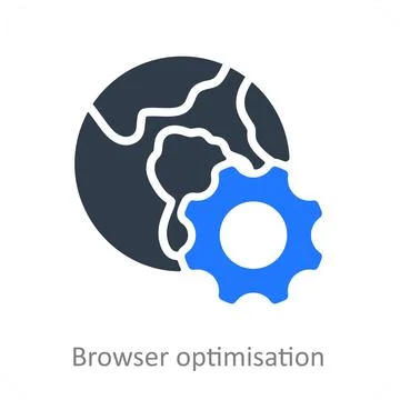 Browser Optimisation Stock Illustration