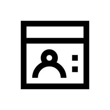 Browser pixel perfect icon Stock Illustration