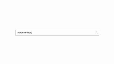 Browser search water damage Stock Footage 122759722