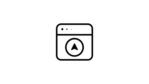Browser System Update Refresh Arrow Icon 動画素材 335591755