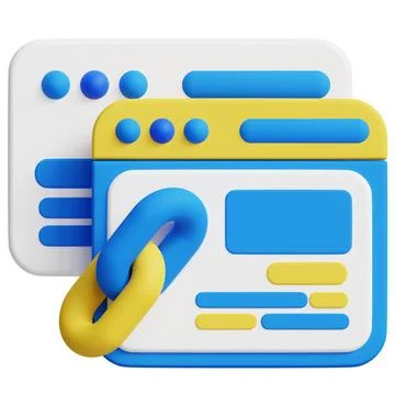 Browser testing 3d icon illustration. Stock Photos