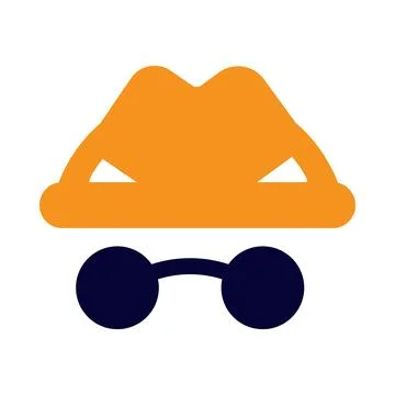 Browser, web, incognito, browser web page incognito access icon Stock Illustration