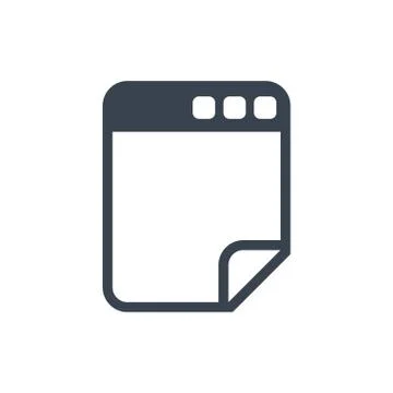 Browser web interface 스톡 일러스트