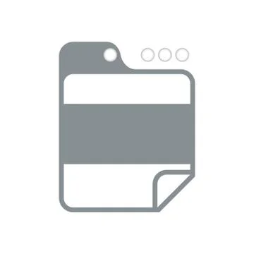 Browser web interface Stock Illustration