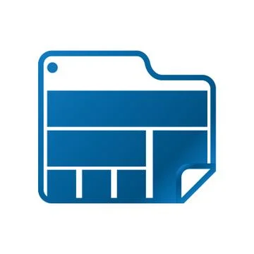 Browser web interface 스톡 일러스트