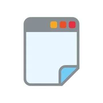 Browser web interface イラスト素材