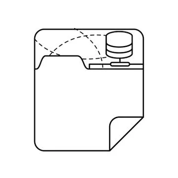Browser web interface Stock Illustration