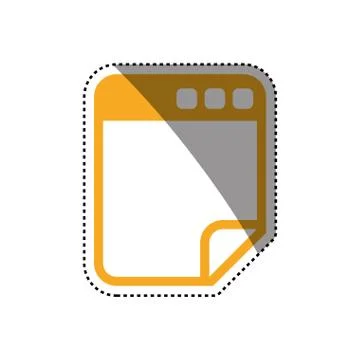 Browser web interface イラスト素材
