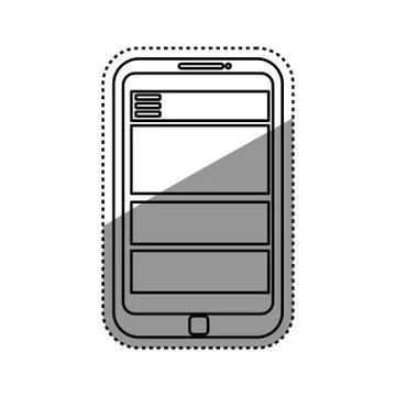 Browser web interface イラスト素材