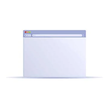 Browser website icon, cartoon style 스톡 일러스트