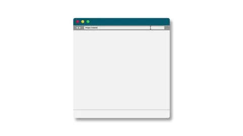 Browser Website Window Bar Insert you email address Stock Footage 307417389