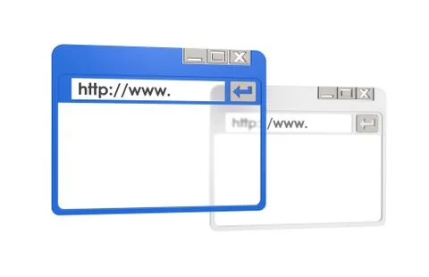 Browser Window , Abstract Stock-Illustration