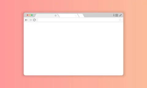 Browser window icon. Website. Network. Vector on isolated background. EPS 10 Stockillustratie