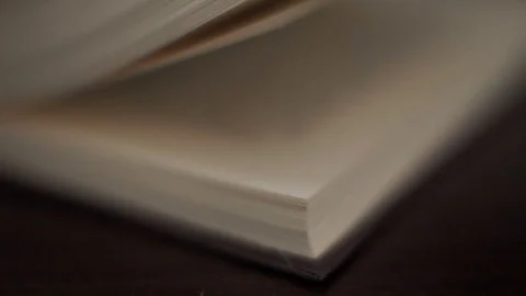 Browsing book pages close up shot shallow depth of field3 Stock Footage 115662436