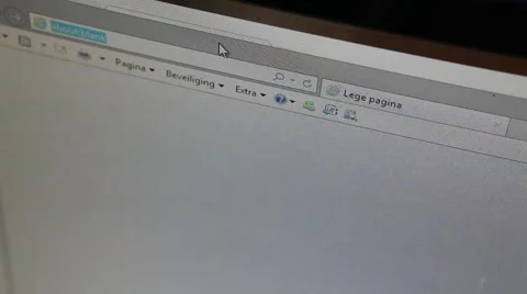 Browsing to CNN website Stock Footage 45443434