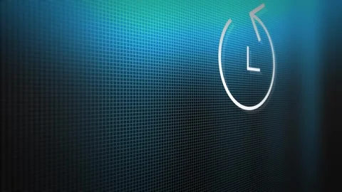 Browsing History Icon on Computer - Ominous Lighting Concept Stock Footage 348150183
