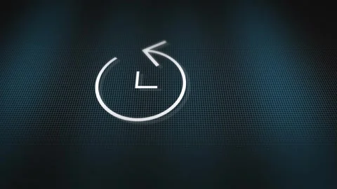 Browsing History Icon on Computer - Ominous Lighting Concept - ALT Stock Footage 348150185
